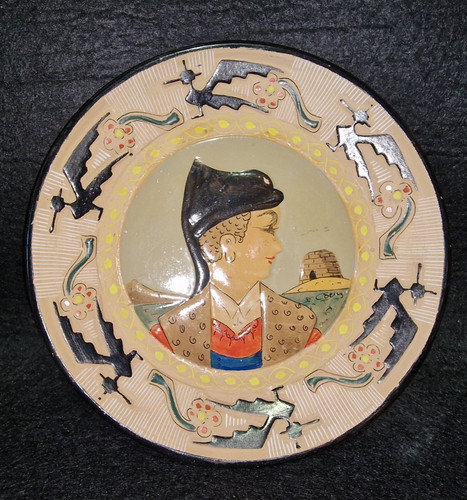 Piatto arte sarda - parete, in