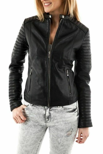 Giacca donna motociclista