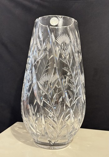 Vaso cristallo molato con - molato,