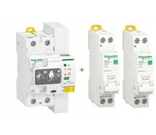 Schneider restart salvavita riarmo automatico 25A 30mA 2P - A9CR2225 + 2 Magneto