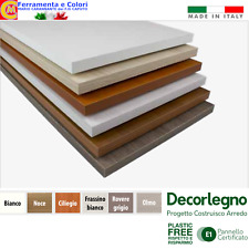 Mensola Da Parete Squadrata Bianco Ciliegio Noce Rovere Grigio Olmo 60 - 120 cm