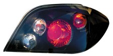 COPPIA FANALI FARI LUCI POSTERIORI PEUGEOT 307 (8/00-9/05) NERO
