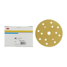 Hookit 255P+ Dischi abrasivi Gold 150 mm 15 fori Tutte le Grane