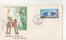 VATICAN - STATE - FDC - 1970 - SIMPOSIO - DEI -VESCOVI-DEL-SUD-EST-ASIATICO-ROMA