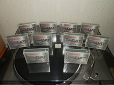 LOT 10 CASSETTE DAT AUDIO