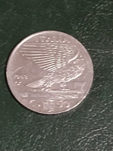 Moneta italia regno - regno, 50
