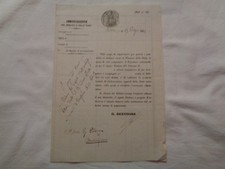 BRUSIMPIANO VARESE DOCUMENTI REGNO D'ITALIA MARCHE DA BOLLO