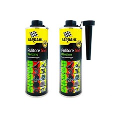 BARDAHL PULITORE 5 IN 1 BENZINA 2x500ml ADDITIVO PULIZIA INIETTORI TURBO 02BD42