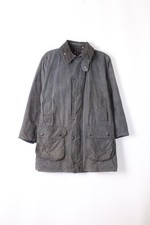 Barbour Border Wax Jacket Blue