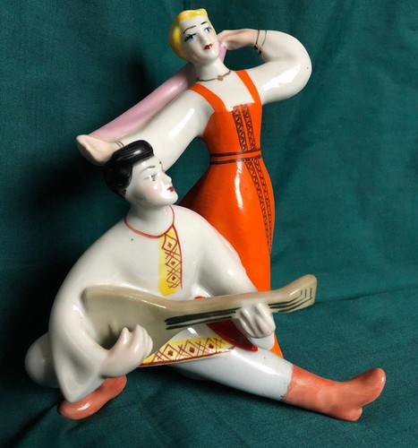 Statuina vintage porcellana - vintage, in