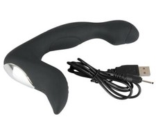 vibratore in silicone nero