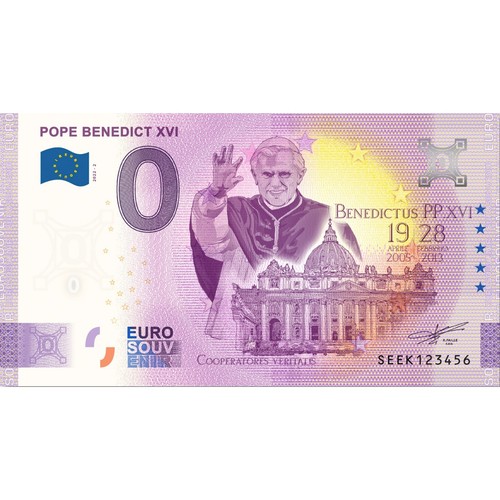 Zero euro souvenir - euro,
