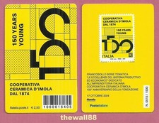 ITALIA 2024  Imprenditoria Italiana - Ceramica D'Imola  TESSERA FILAT. 0515/1500