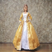 Abito elizabeth swann gold - elizabeth,