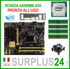 ASUS B85M-C/C/SI + Intel Core i7-4790 + 32 GB RAM | Kit Sc.Madre 1150 I/O #2874
