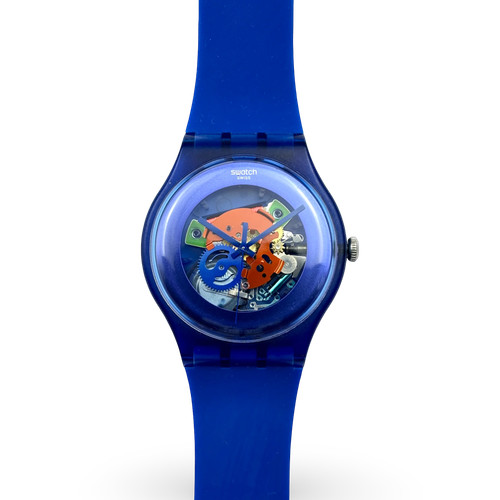 Swatch new gent blue - -, grey