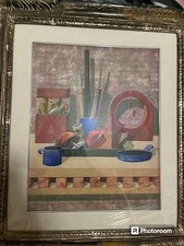 Tonino Caputo, Opera Unica, 50 x 40 Cm, Olio Su Cartone Telato