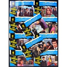 fotobuste LA SPOSA IN NERO La mariée était en noir Truffaut Moreau bouquet F44