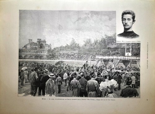 Stampa antica milano arena - antica,