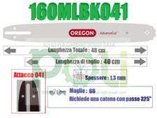 BARRA LAMA OREGON ADVANCECUT