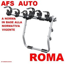 PORTABICI POSTERIORE 3 BICI X