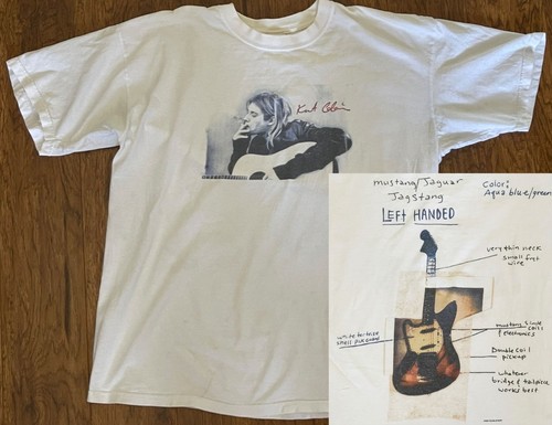 Maglietta vintage kurt - kurt, cobain