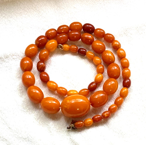 Collana olive ambra - collana,