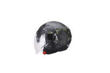 Casco jet dieffe  DF88 doppia