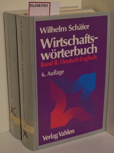 Wirtschaftswörterbuch i - wirtschaftswörterbuch.,