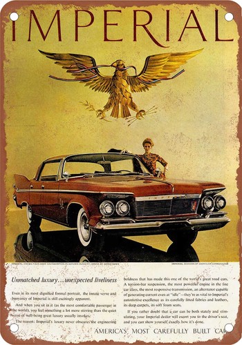 Insegna metallo 1961 - in,