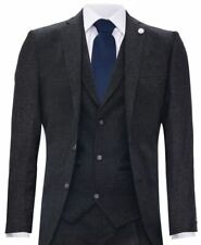 Uomo Nero 3 Pezzi Tweed Abito