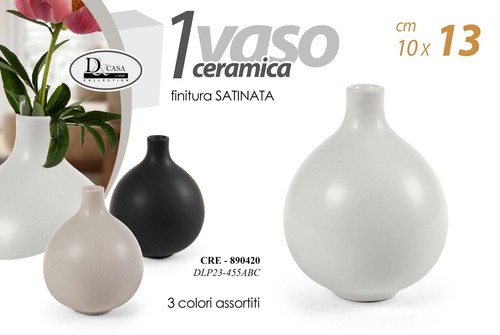 Vaso ceramica fiori - vaso,