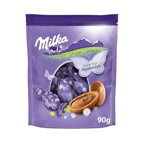 Uova cioccolato milka - di,