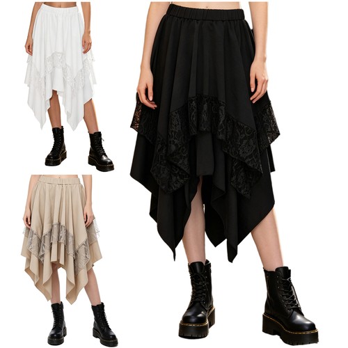 Gonne midi donna abbigliamento