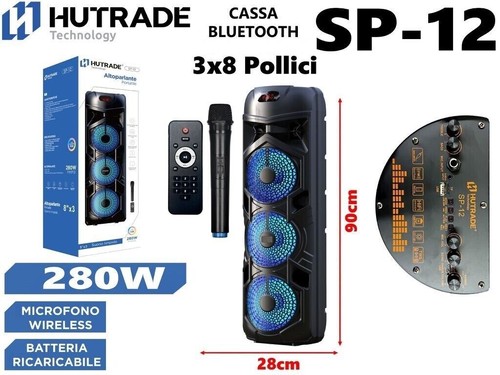Cassa amplificata 280w - sp-12,