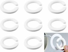 8 Pezzi Anello Riduttore per Parelume da E27 a E14 Convertitore Anello Paralume