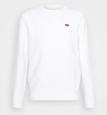 LEVIS - Felpa Levis NEW ORIGINAL CREW Bianco