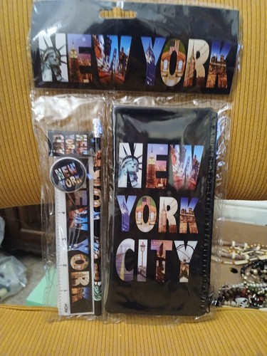 New york city writing set - new,