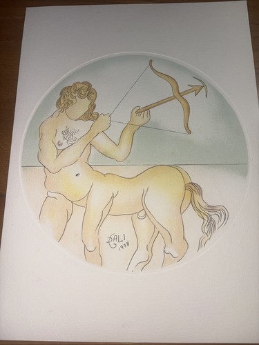 Litho salvator dali 1978 - litho,