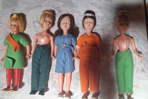 Bamboline anni occhi - anni, 70