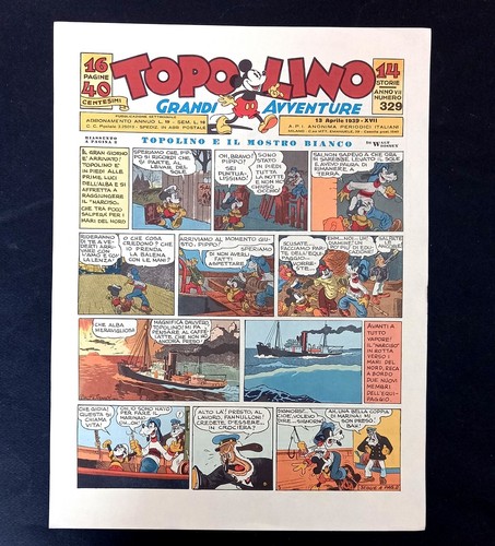 Topolino giornale 329 ristampa - 329,