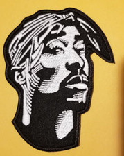 Tupac Shakur Embroidered Patch