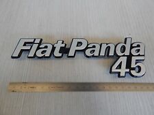 SCRITTA NUOVA FIAT PANDA 45 