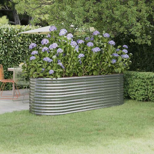 Vidaxl letto giardino - vidaxl, acciaio