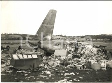 1960 SHANNON (IRELAND) Aereo DC7 ALITALIA precipitato dopo il decollo *Foto