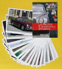 16 schede "Le auto che hanno fatto la storia" +contenitore -inserto de Il Tempo