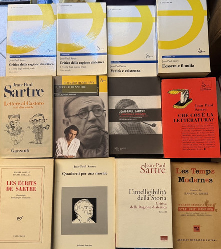 Lotto libri sartre - lotto,