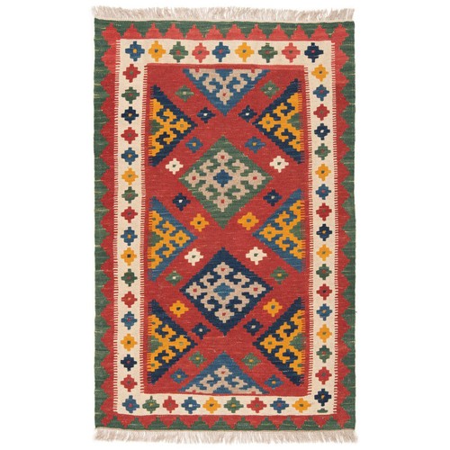 Kilim 126x80 intrecciato a - kilim, cm