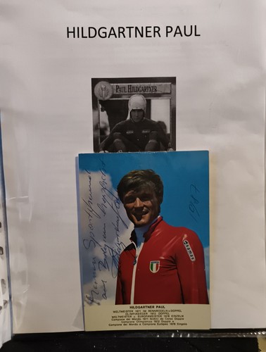 Autografo hildgartner paul - hildgartner,