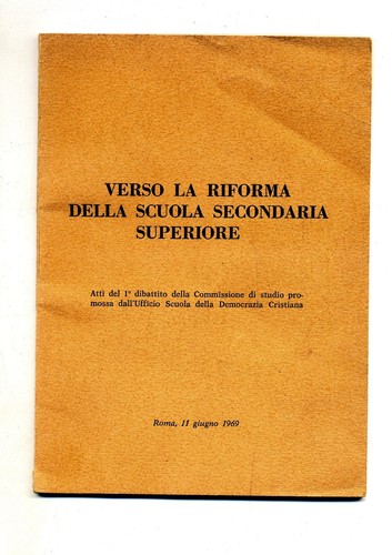 Verso riforma della scuola - verso,